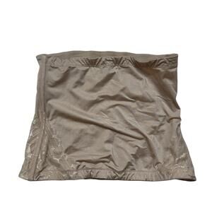 ASSETS SPANX Red Hot Luxe & Lean Lace Waist Cincher in Beige Size Large #10071R